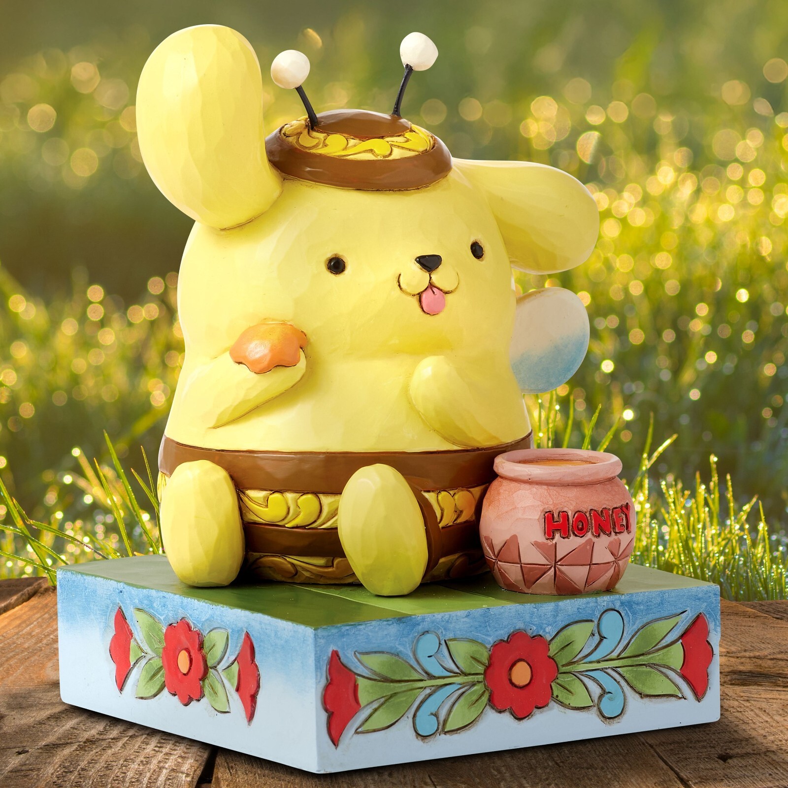 ✤ New JIM SHORE SANRIO Figurine POMPOMPURIN Bumblebee Honey Bee