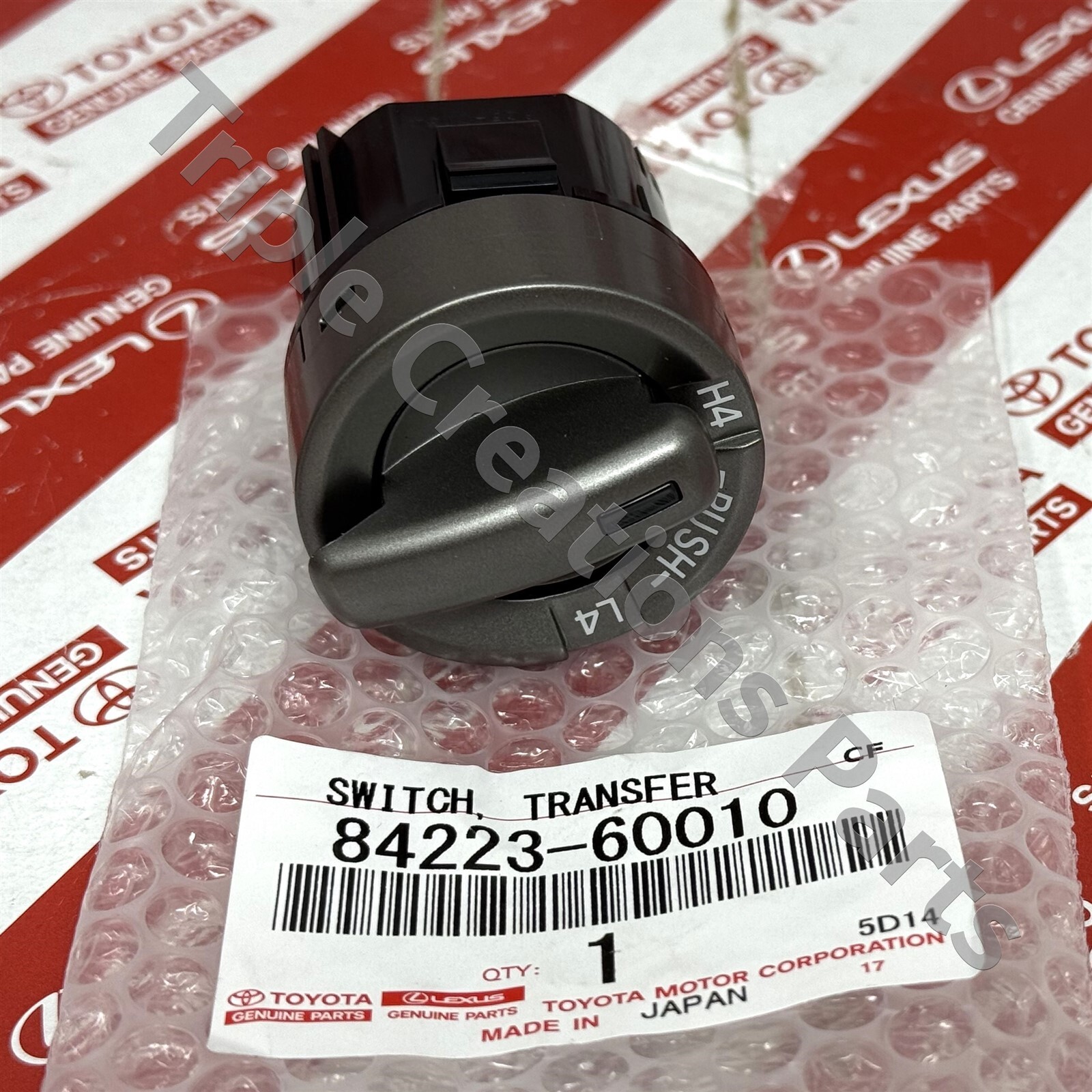 くじらすまいる TOYOTA GENUINE Land Cruiser SWITCH, TRANSFER POSITION 84223