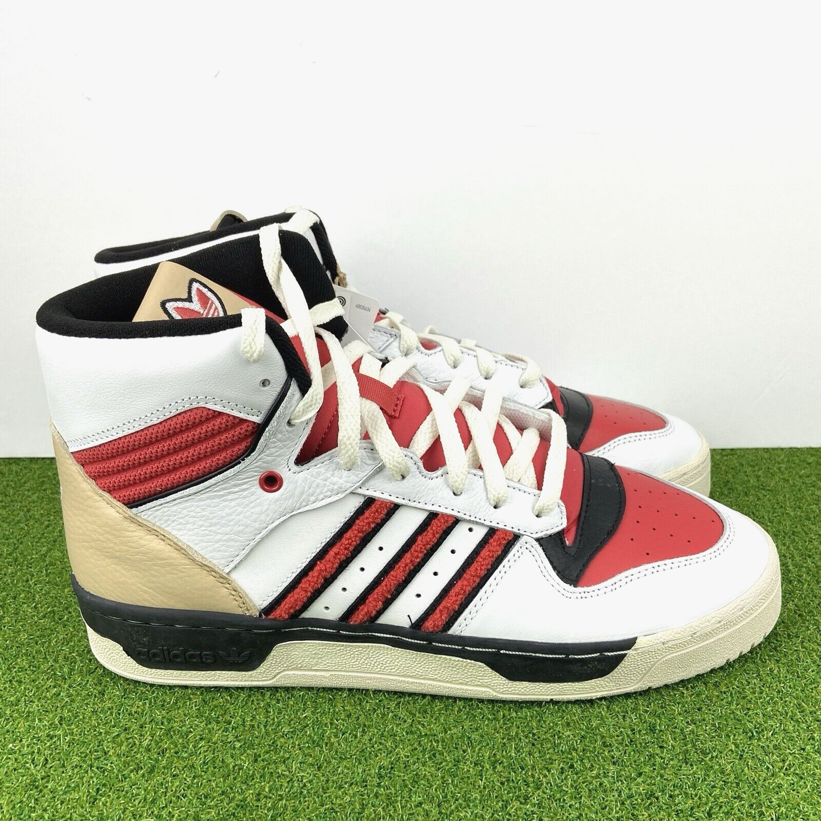 adidas RIVALRY HI 265mm ホワイト/レッド Amazon.com | adidas Rivalry Hi Mens Shoes Size 6, Color