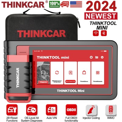THINKCAR OBD2 Scanner All System Car Diagnostic Tool IMMO K-ey Coding CANFD