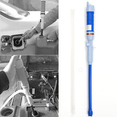 Car Electric Syphon Handheld Portable Fuel Oil Liquid Fluid Transfer Oil Pump