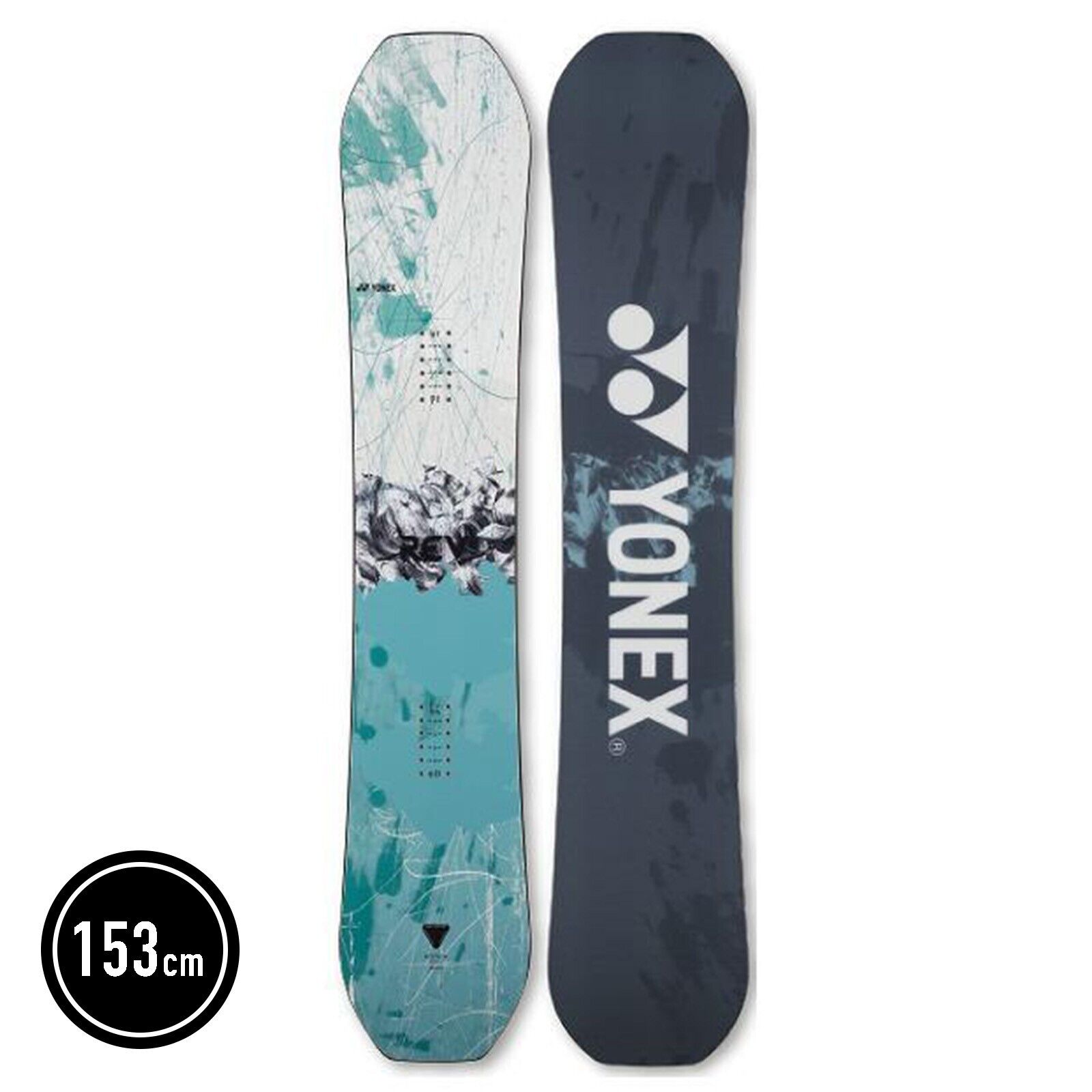 YONEX SNOWBOARD REV 2023-2024 Model 153cm 60inch Ice Gray YONEX SNOWBOARD REV 2023-2024 Model 153cm 60inch Ice Gray