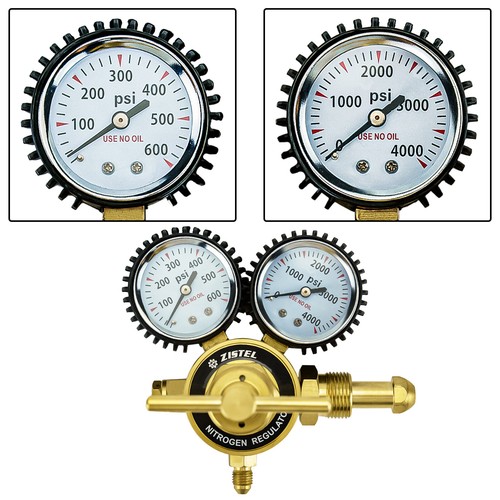 Professional Nitrogen Tank Regulator w/ 0-600 PSI Delivery Pressure Equipment US