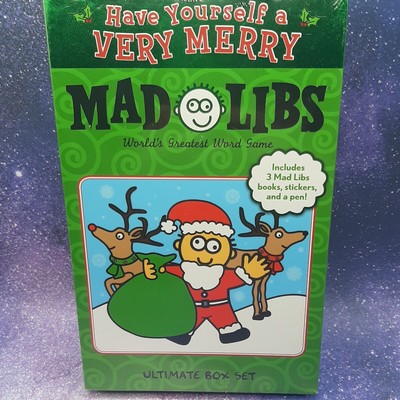 Mad Libs - Have Yourself a Very Merry Mad Libs (2012) Ultimate Box Set SEALED
