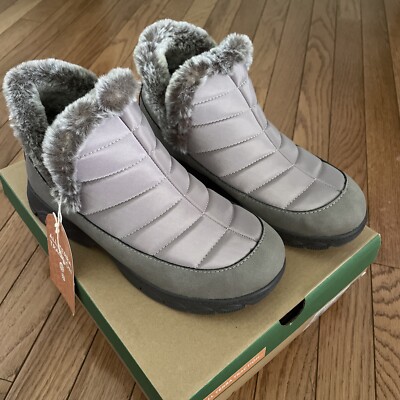 JBU By Jambu Granite Ankle Boot Women s Size 7 Taupe All Terra Traction Winter