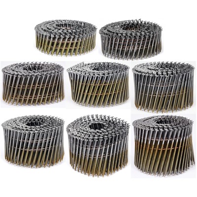 Vorel Drahtgebundene Coilnägel Spulennägel 32 - 90 mm Länge 3000-7200 Stück