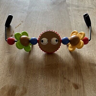 Baby Bjorn Toy For Baby Bouncer With Googly Eyes & Flowers