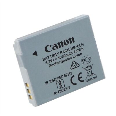 Original Canon NB-6LH Battery for Canon IXUS105 210 S95 90 SX240 510 520 530 540