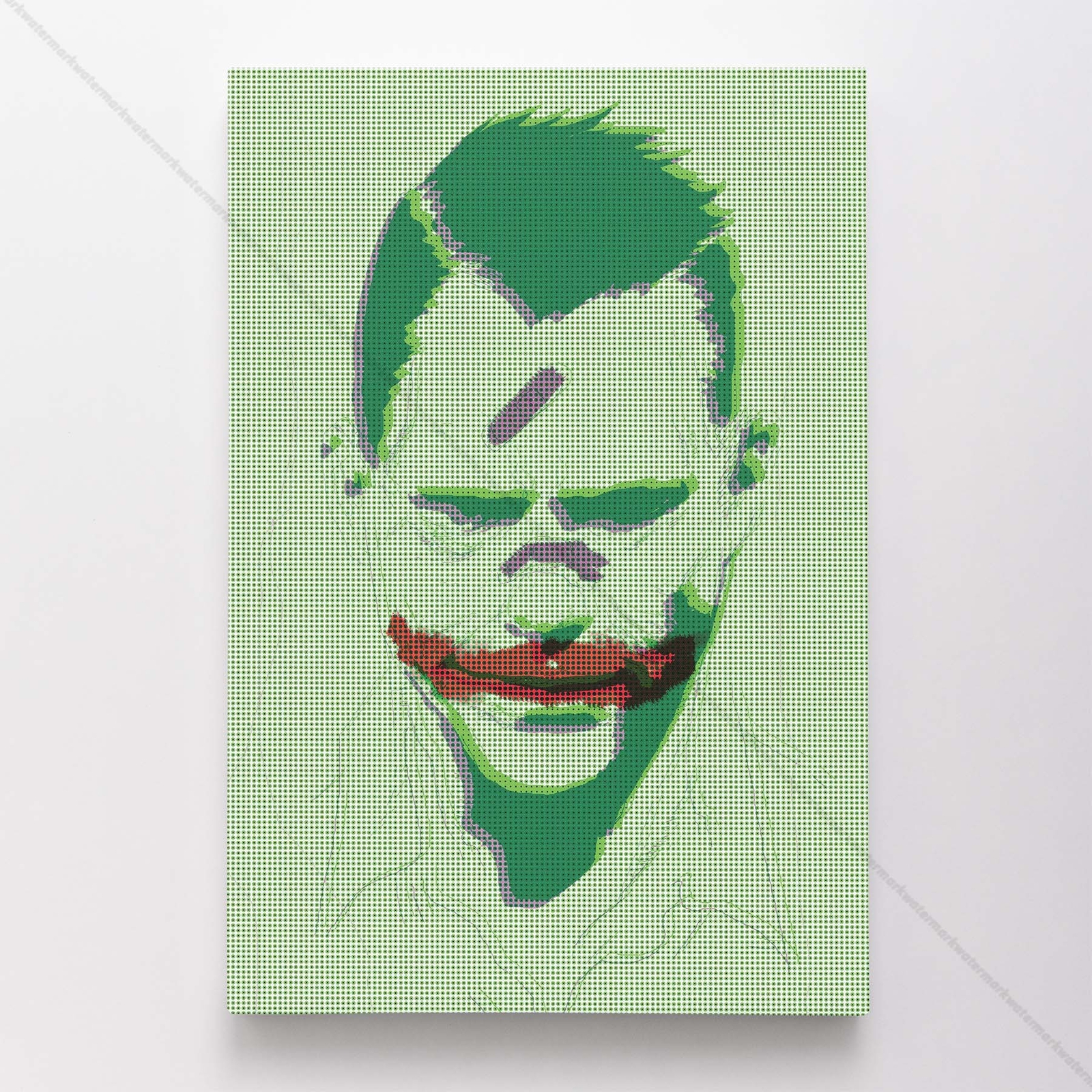 Joker Poster Canvas DC Comic Book Cover Art Print #40839
