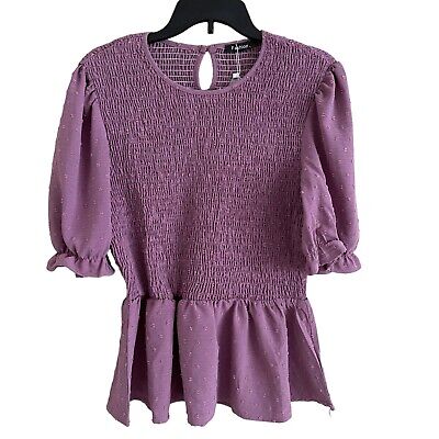 Fashion Women Short Sleeve Casual Tops Size L