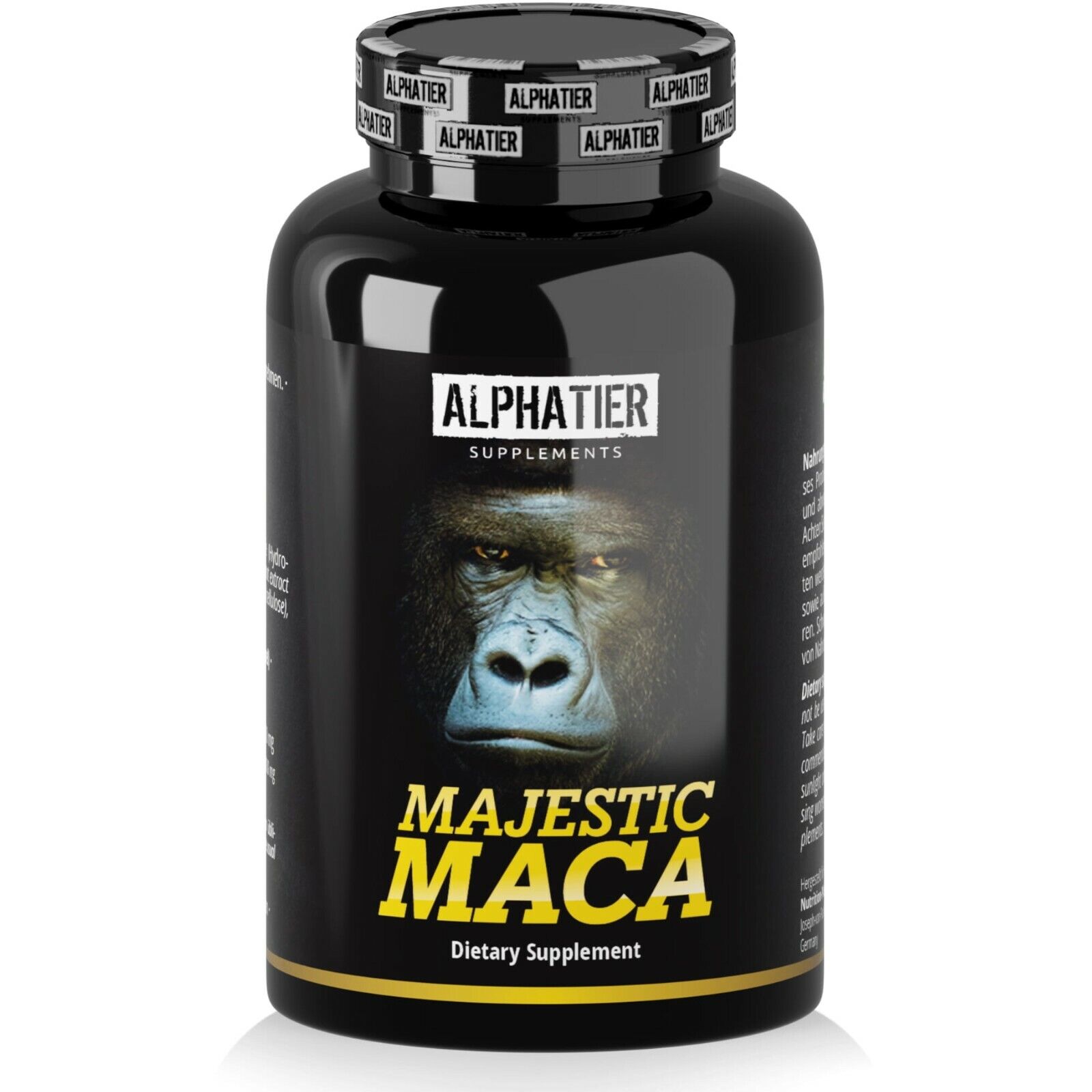 MACA hochdosiert | extra starker Extrakt | 8000 mg Maca-Pulver | Maca-Kapseln
