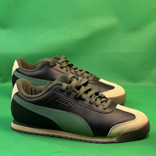 Puma roma dark green hotsell