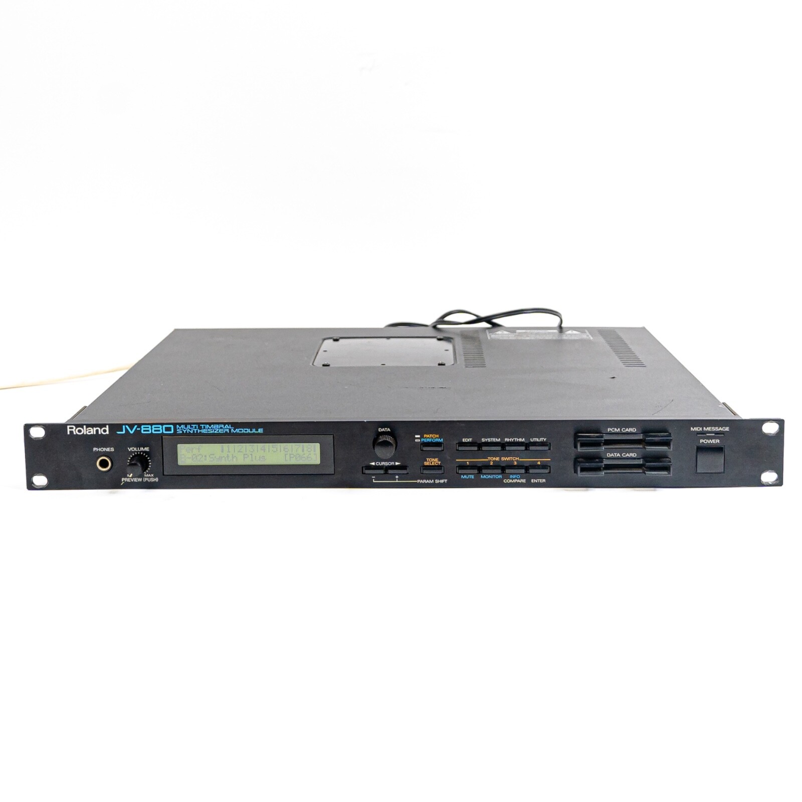 Roland JV-880 シンセサイザモジュール Roland JV-880 Multitimbral Synthesizer Module - Synth
