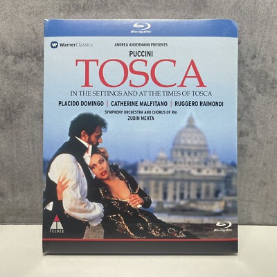 Giacomo Puccini - Tosca (Blu-ray, 2013, Warner Classics) Opera Region Free NEW