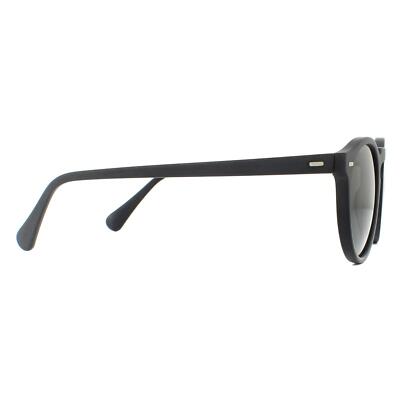Pre-owned Oliver Peoples Sunglasses Gregory Peck Ov5217s 1031p2 Black Midnight Polarized In Gray