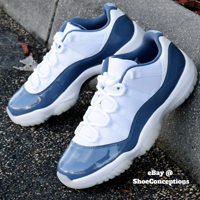 Nike Air Jordan 11 Retro Low Shoes White Midnight Navy FV5104-104 Mens Sizes NEW