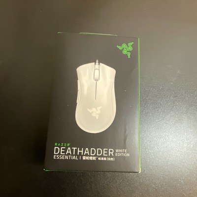 Razer Deathadder Essential   RZ01-02540200-R3C1 White Edition Wired Gaming Mouse
