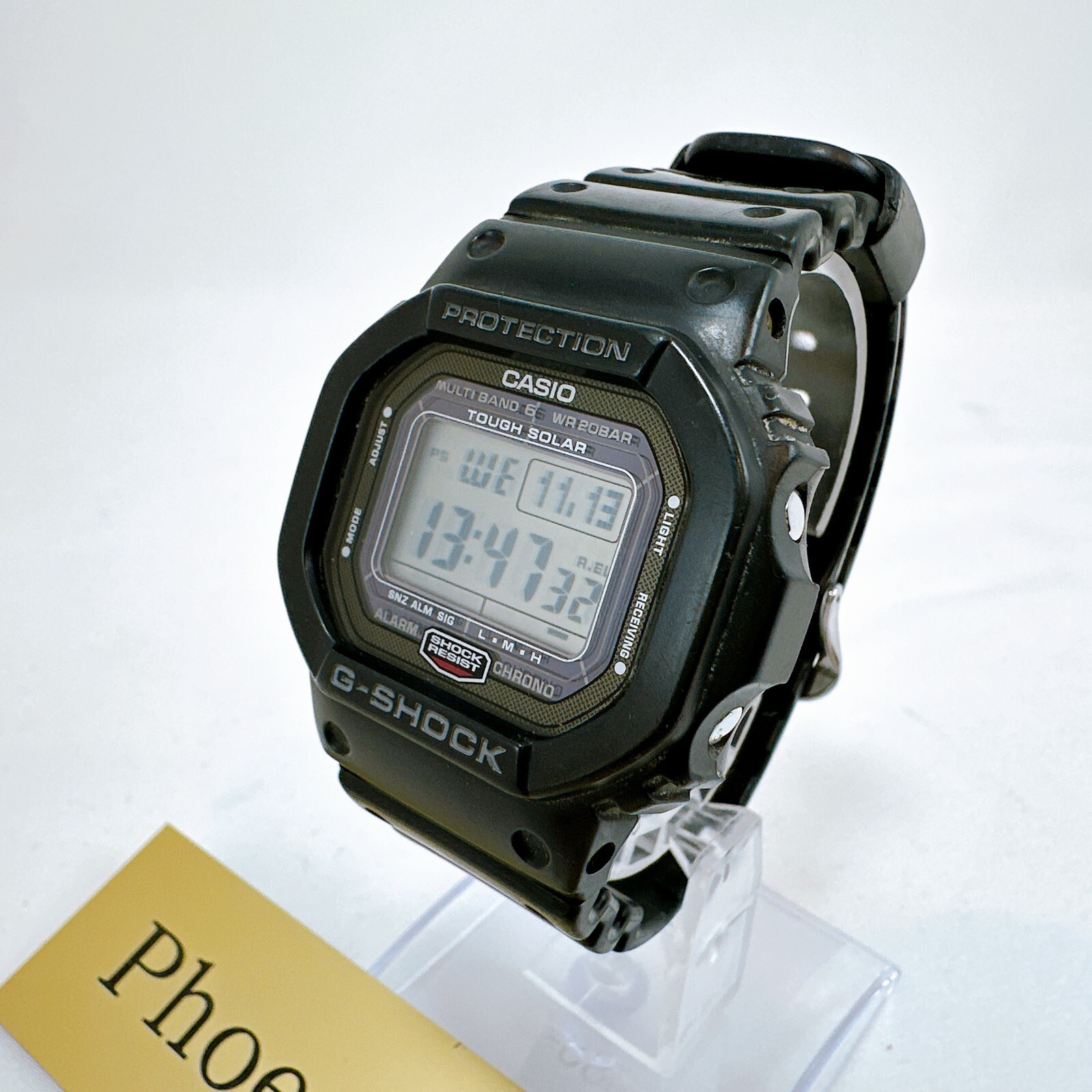 Casio G-Shock GW-5000-1JF Wrist Watch for Men Solar Radio Casio G-Shock GW-5000-1JF Wrist Watch for Men Solar Radio