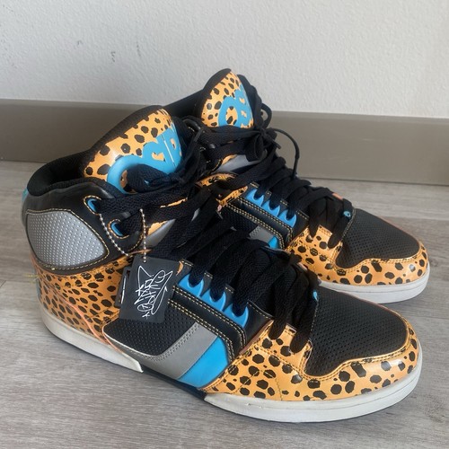 Osiris NYC 83 Hightop Animal Cheetah Print Mens 13 Sneakers