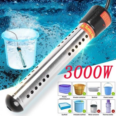 3000W Wasser Heizung Poolheizung Tauchsieder Elektrischer Warmwasserbereiter New