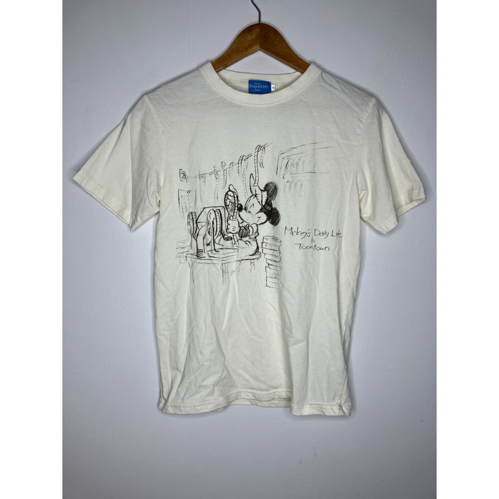 Tokyo Disney Resort Mickeys Toontown Sketches T-Shirt
