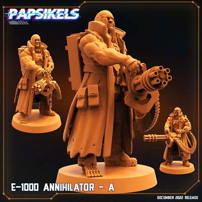 E-1000 Annihilator A | The Exterminator | Sci-Fi Miniature | Papsikels