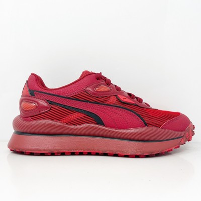 

Кроссовки Puma Boys Street Rider 380426-01 Red Casual Shoes Размер 6.5C, Красный, Street Rider