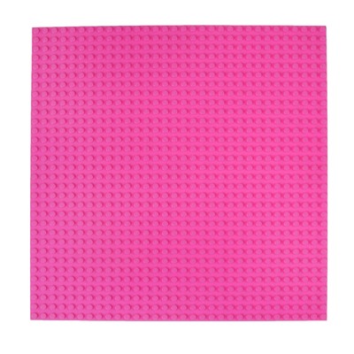 Classic Baseplates, Pink 10x10, 1 Piece