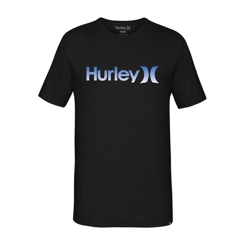 

[892204-010] Мужская футболка Hurley One - Only с градиентом, Черный