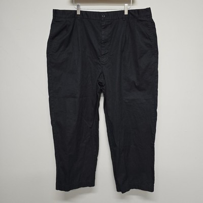 Polo Ralph Lauren Hammond Pant Mens 42T (fits 40x26) Black Pleated Chinos Preppy