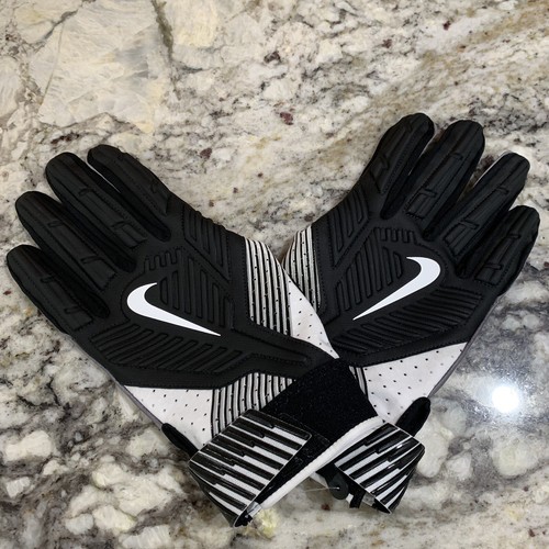 Nike D-TACK GLOVES 4XL ホワイト/グレー【新品・未使用】 Nike D-Tack Football Gloves (1 Pair). Nike.com
