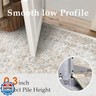 WondRg 3x5 Washable Vintage Area Rug for Living Room Bedroom Beige Grey Soft Tranditional Non Slip Thin Throw Rug Lightweight Floral Low Pile Distressed Carpet Entrance Laundry Room Playroom