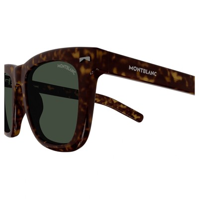 MONTBLANC MONT BLANC MB0226S-002 HAVANA HAVANA GREEN SUNGLASSES