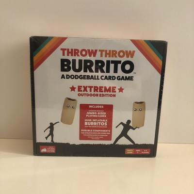 Exploding Kittens Throw Throw Burrito Extreme Outdoor Edition Game