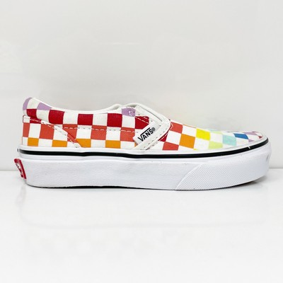 

Vans Boys Off The Wall 500714 Многоцветная повседневная обувь Кроссовки, размер 11, Multicolor, Off The Wall