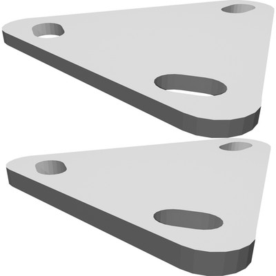 Spessore Estensione Altezza Sella per Cyclette Zipro One S 5mm 7mm