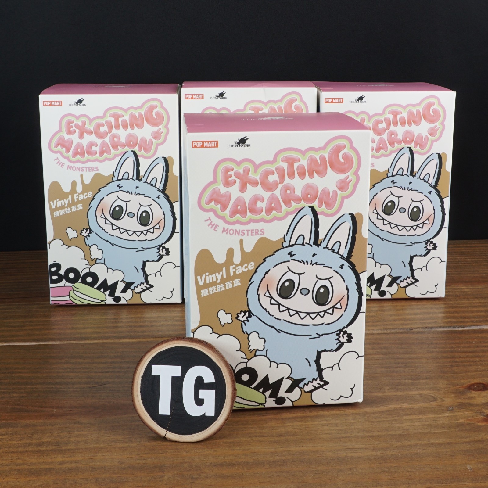 Exciting Macaron ボックス THE MONSTERS - Tasty Macarons Vinyl Face Blind Box | Blind