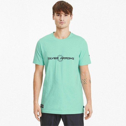 

[596172-06] Мужская футболка Puma MAPM Mercedes Street, Green glimmer