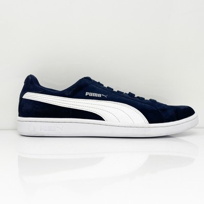

Puma Mens Smash V2 370205 02 Синие повседневные кроссовки Размер 10,5, Синий, Smash V2