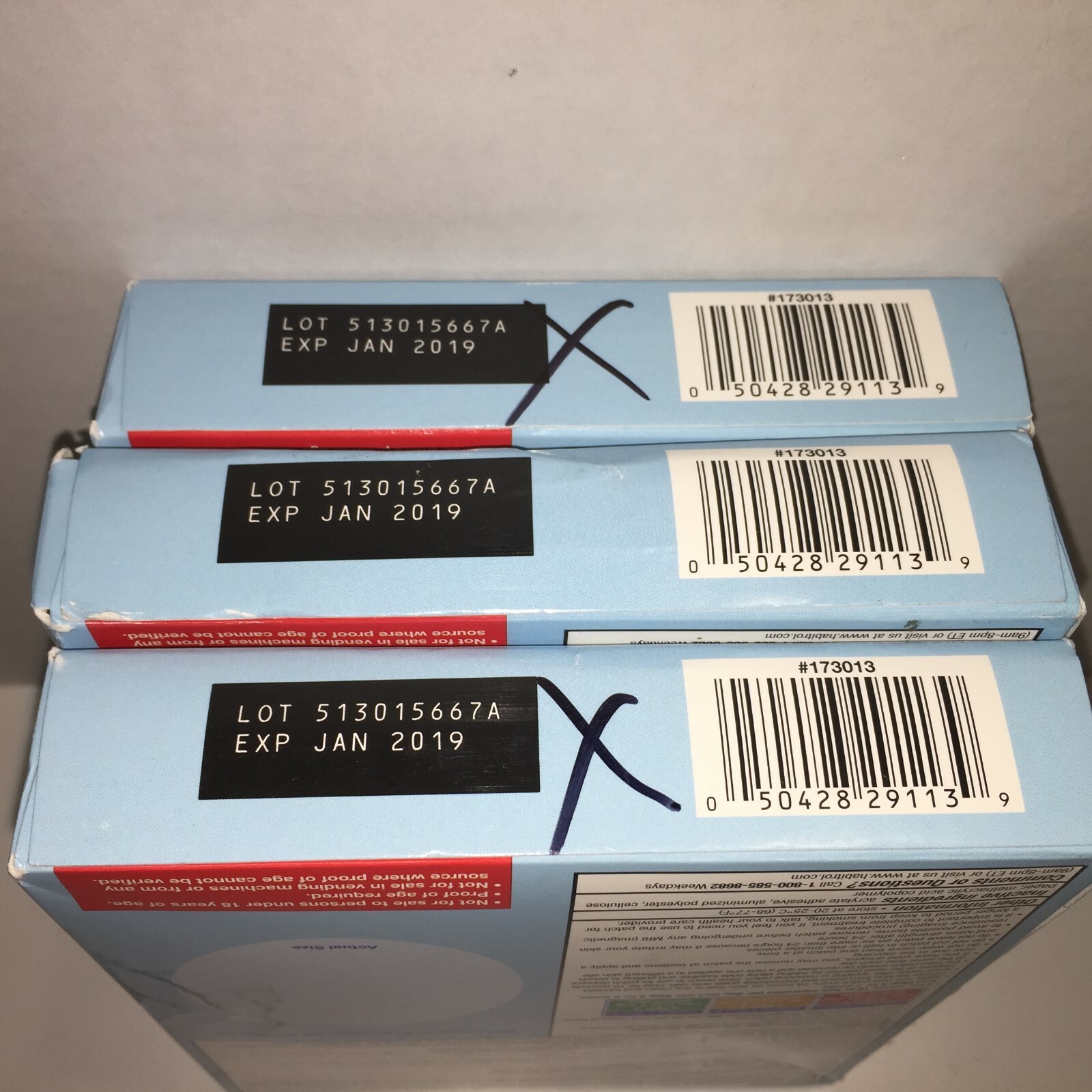 CVS NICOTINE TRANSDERMAL SYSTEM PATCH 14mg (Step 2) Stop Smoking Exp 1/19