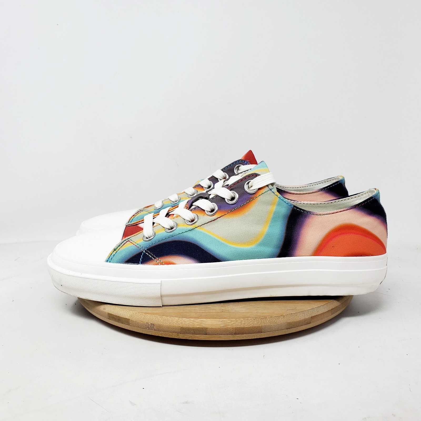 Paul Smith Kinsey Shoes Womens 41 Chunky Swirl Colorful Lace