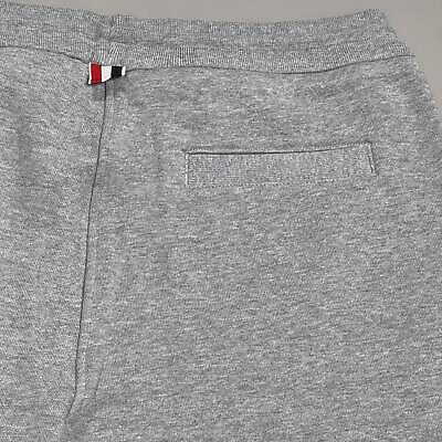 Pre-owned Thom Browne Classic Sweat Shorts W/4 Bar Loop Back Light Grey Size 3 (new)