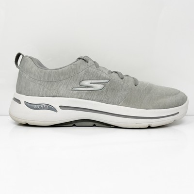 

Skechers Womens Go Walk Arch Fit 124485 Серые кроссовки для бега Размер 9, Серый, Go Walk Arch Fit