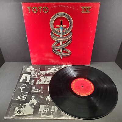 TOTO ''Toto IV'' 1982 12'' Vinyl LP Columbia FC 37728 G/G+