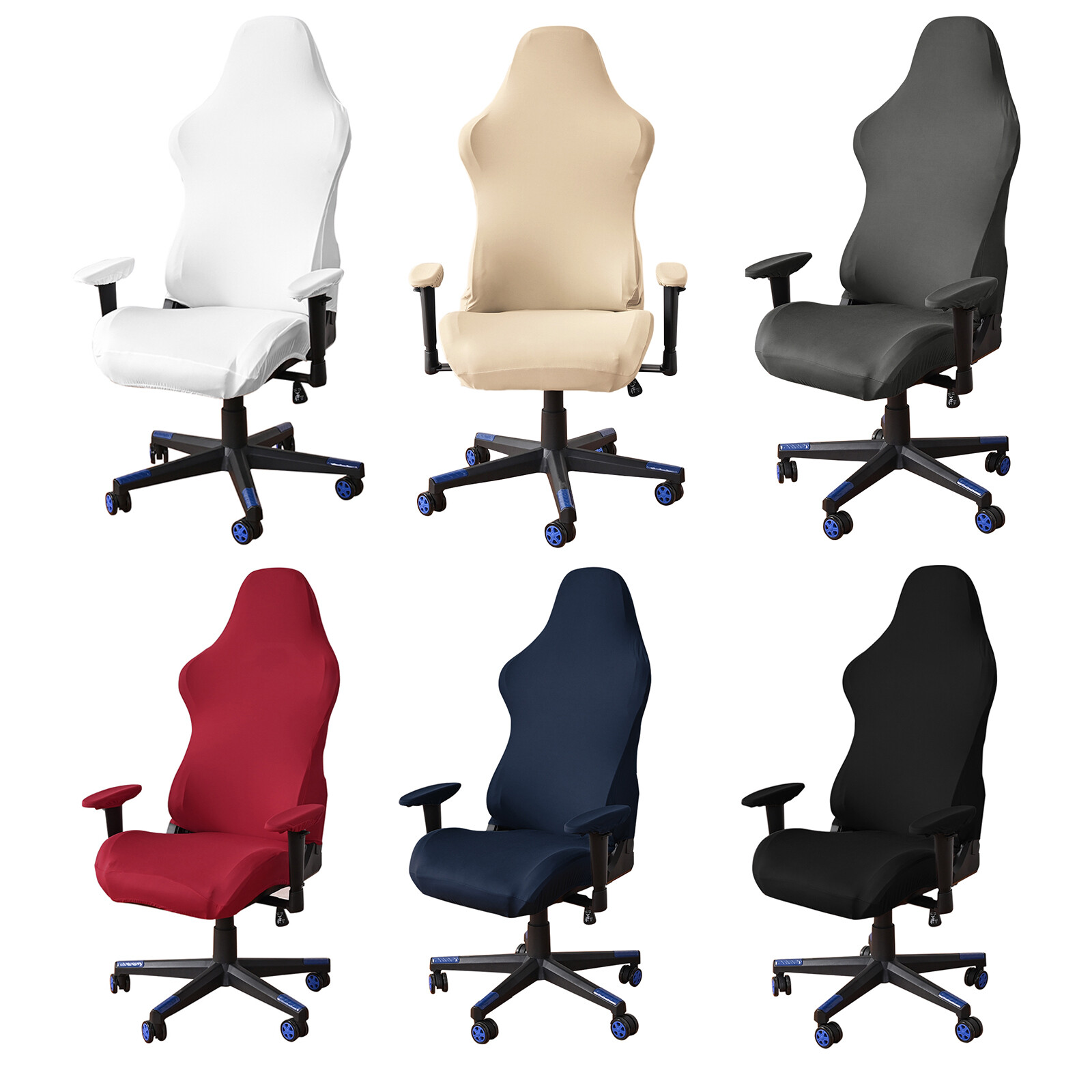 Cover Universal Stretch Office Computer Racing Seat Cover Protector