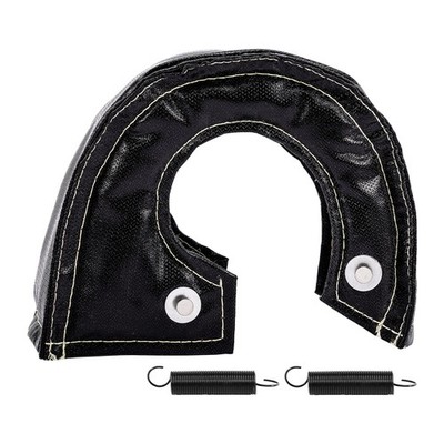 Universal T3 Black Fiberglass Turbo Heat Shield Blanket For GT25 GT35 GT30