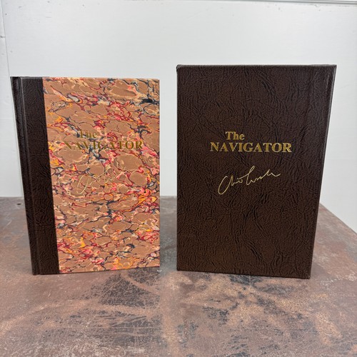 THE NAVIGATOR Clive Cussler SIGNED Limited Edition w/ Slipcase 98 Ltd Copies
