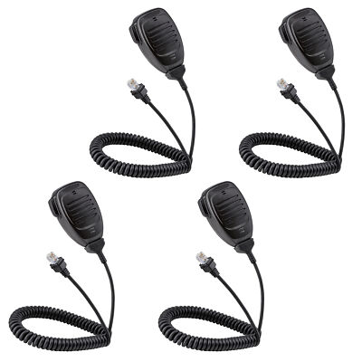 4 Packs ArrowMax AMM350-K30-8PIN KMC-35 Slim-Line Hand Microphone Mobile Radio