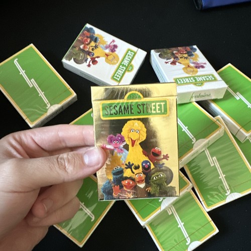Fontaine Sesame Street GILDED 1 of 250 Playing Cards | eBay