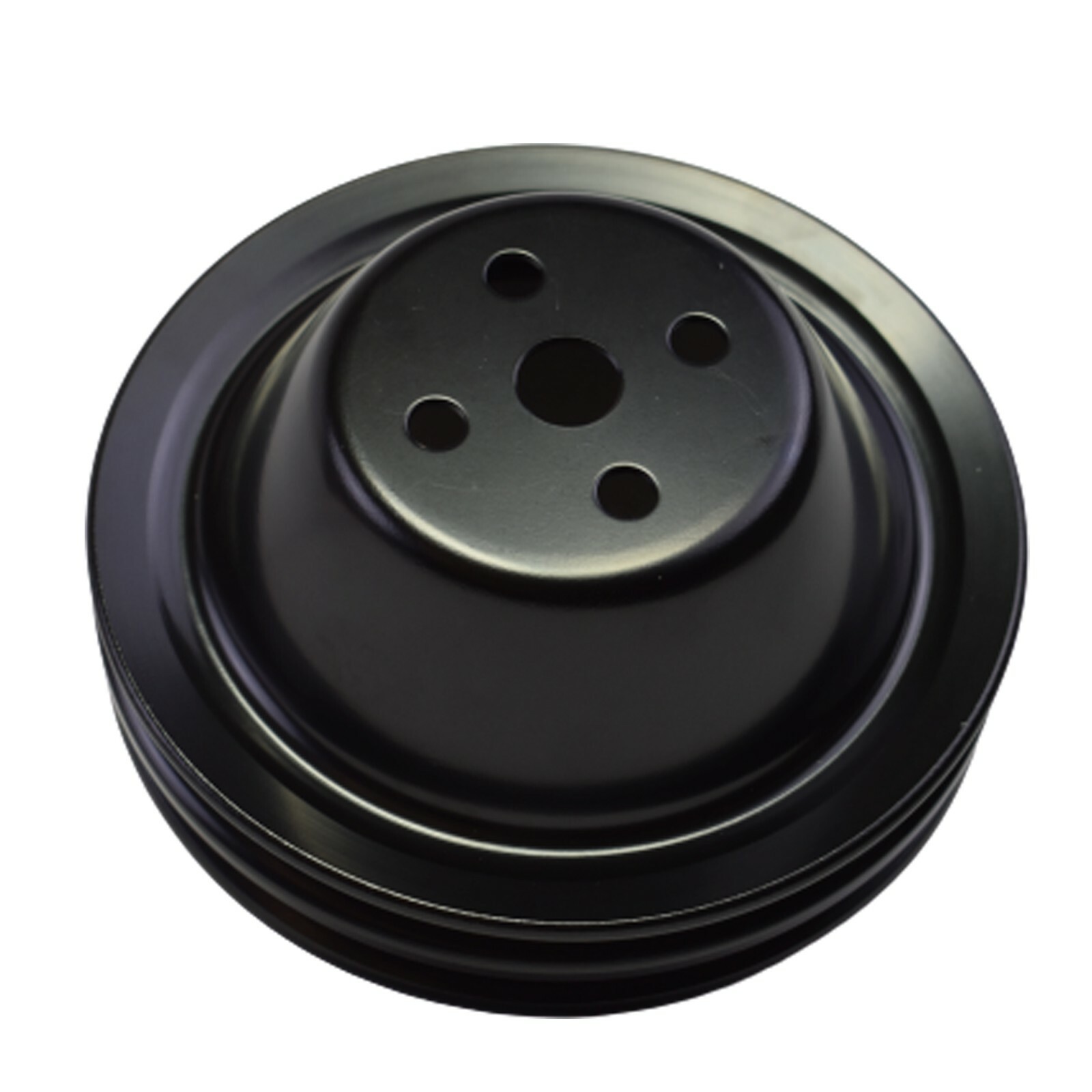 Short Water Pump Pulley SWP DoubleGroove For Small Block Chevy SBC 262